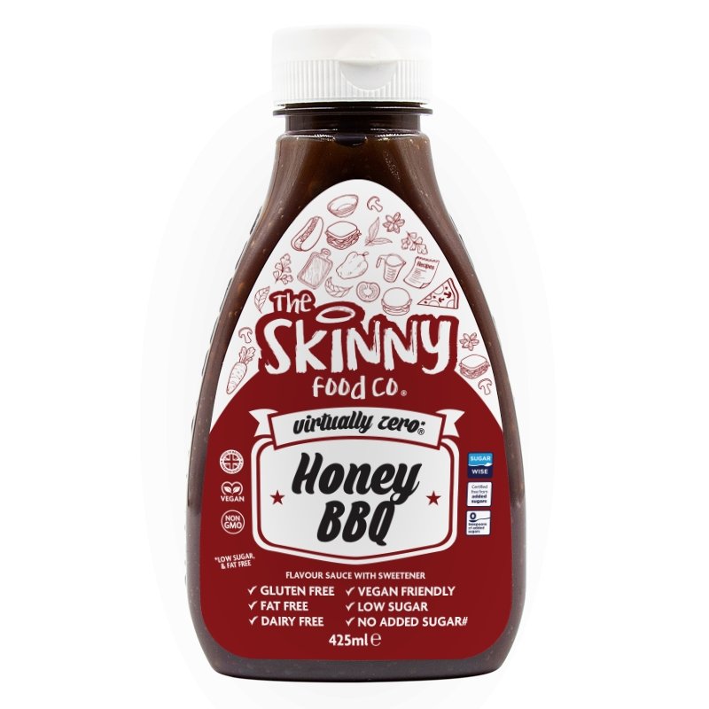 Honey BBQ Flavour Virtually Zero© Sugar Free Skinny Sauce - 425ml