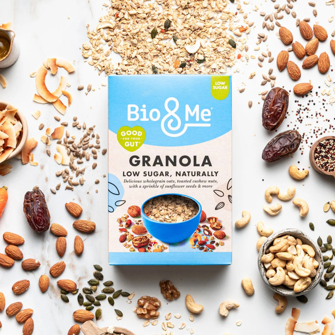 LOW SUGAR, NATURALLY GUT-LOVING GRANOLA (360g)