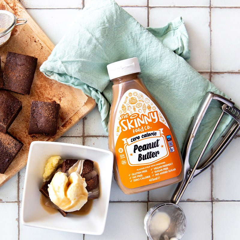 Peanut Butter Zero Calorie Sugar Free Skinny Syrup - 425ml
