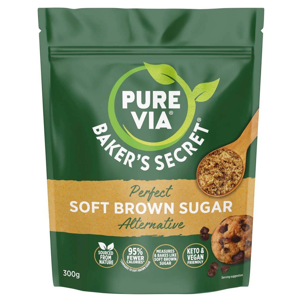 Pure Via Bakers Secret Soft Brown Sugar Alternative