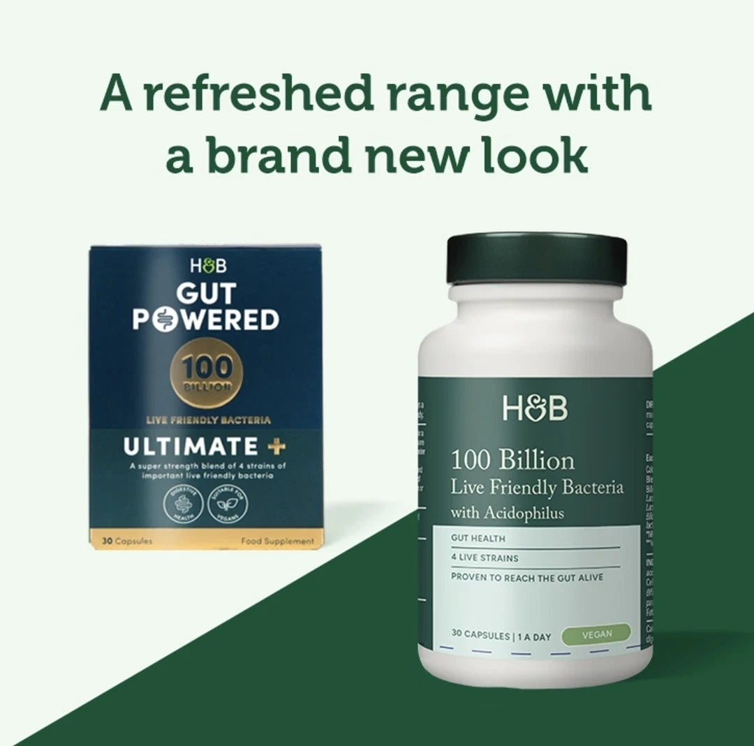Holland & Barrett Friendly Bacteria 100 Billion 30 Capsules