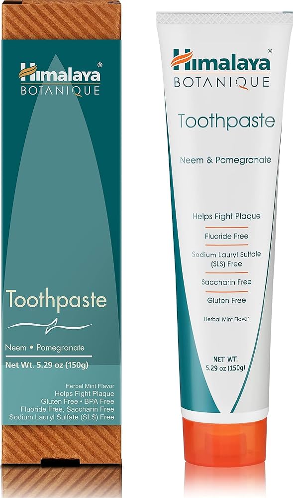 Himalaya Botanique - Neem & Pomegranate Toothpaste_5.29oz