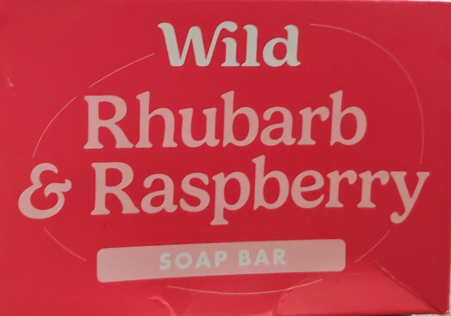 Wild Rhubarb & Raspberry Soap Bar 125g
