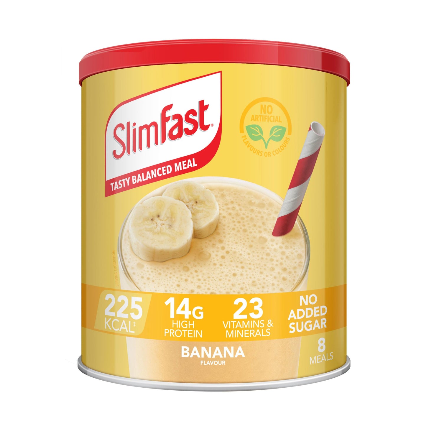SlimFast Tasty Balanced Meal - Banana Flavour (8 Meals)365g