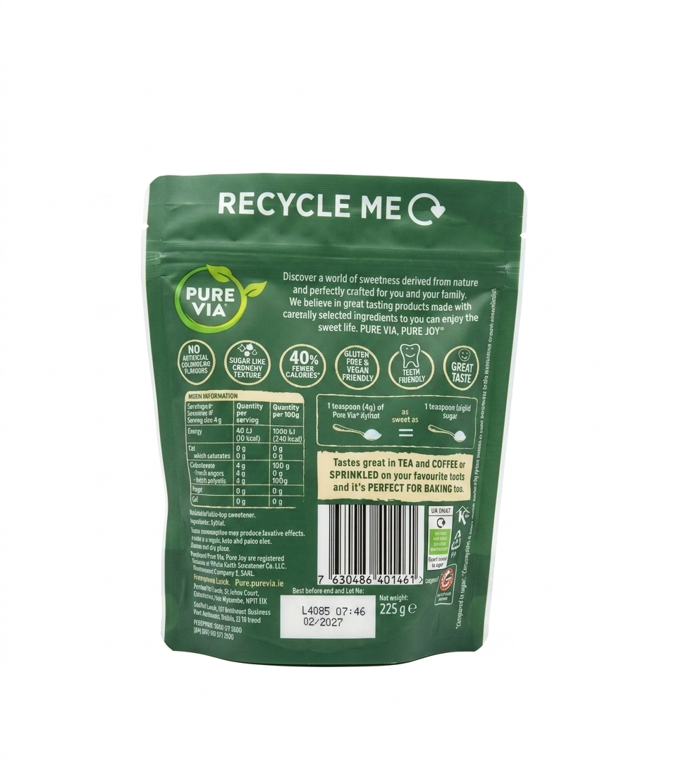 Pure Via 100% Xylitol 225g