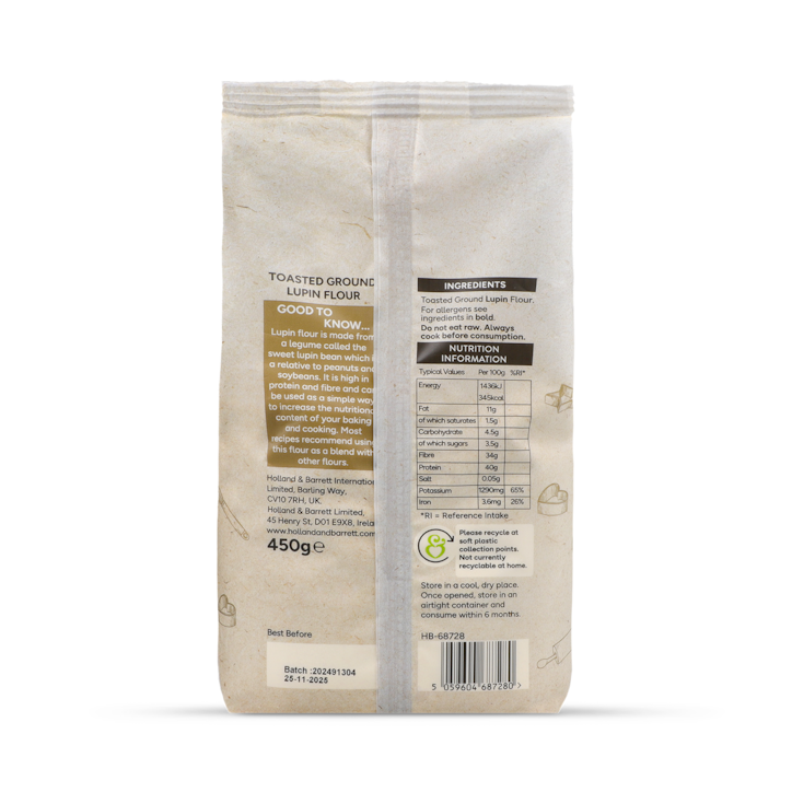 Holland & Barrett Lupin Flour 450g