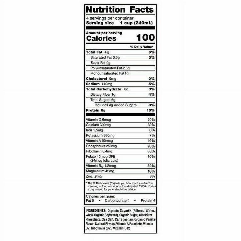 Kirkland Signature Organic Soy Non-Dairy Beverage, Original, 32 fl oz