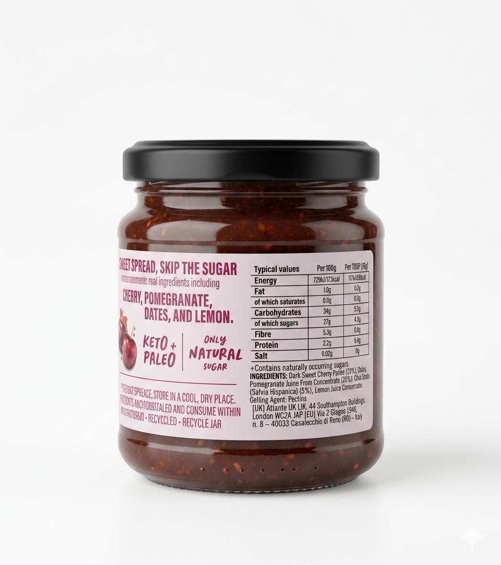 Oswald Jam Chia Smash Chrypomgrn 6-8 Oz -
