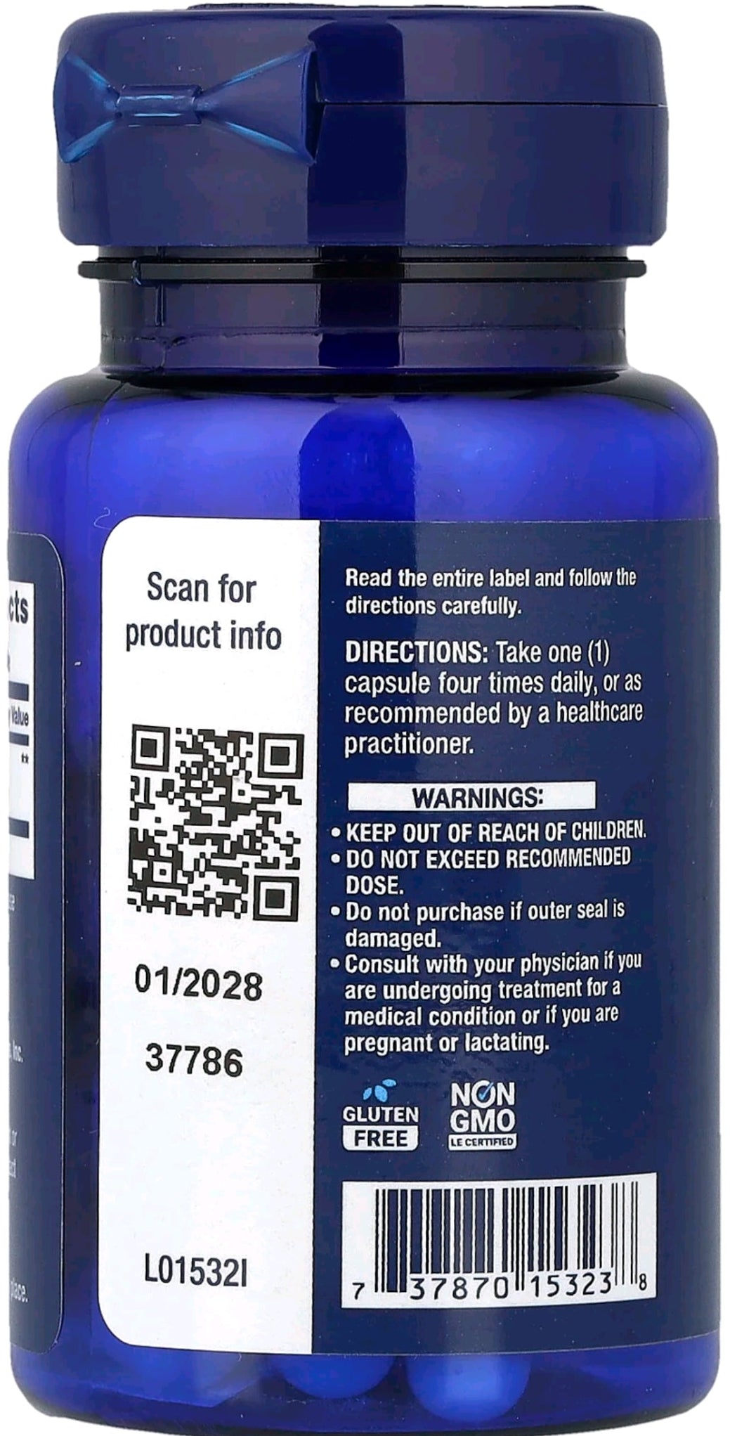 Life Extension L-Carnitine, 500mg - 30 vcaps
