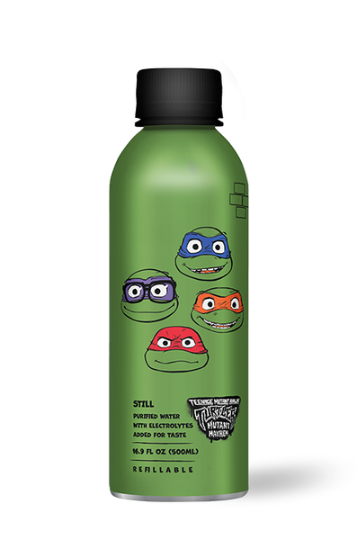 Quench Your Thirst for Nostalgia with the All-New "Teenage Mutant Ninja Turtles: Mutant Mayhem" Water Bottle!- 500ml