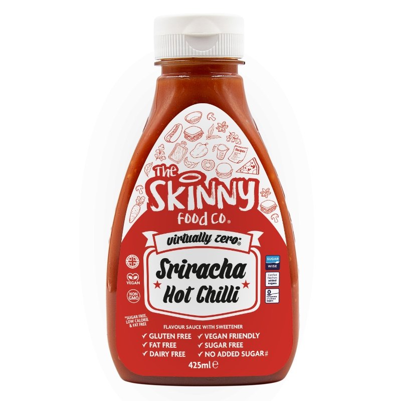 Sriracha Virtually Zero© Calorie Sugar Free Skinny Sauce - 425ml