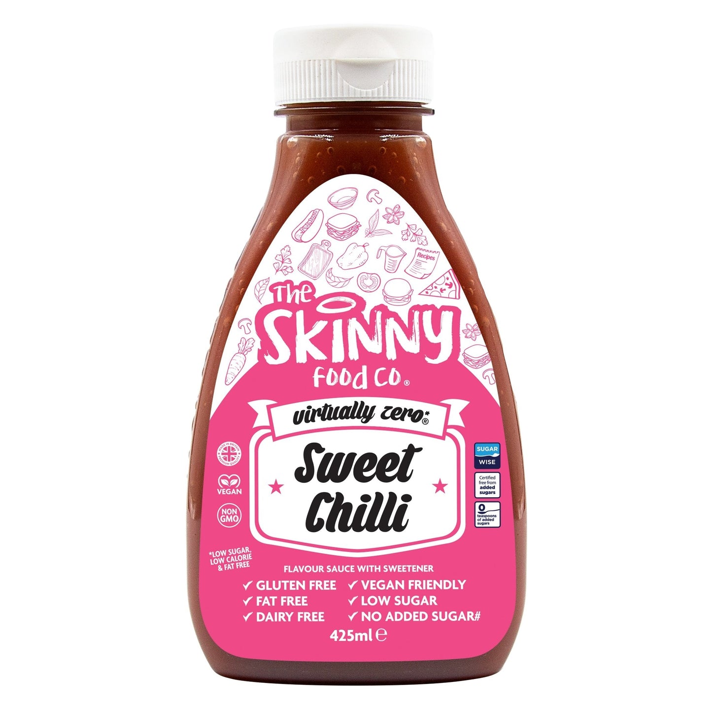Sweet Chilli Virtually Zero© Calorie Skinny Sauce - 425ml