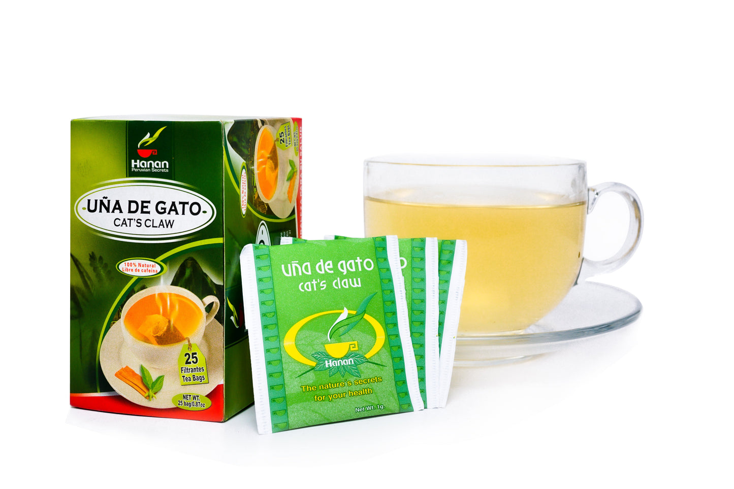Cat’s Claw Bark Herbal Tea | Una de Gato | 25 Teabags
