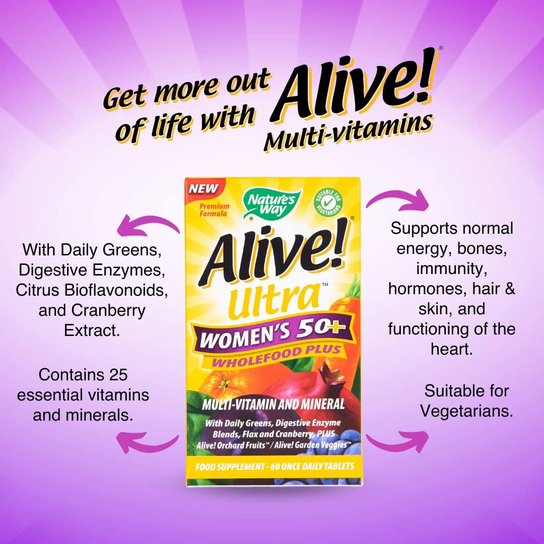 Alive! Ultra Women’s 50+ Wholefood Plus