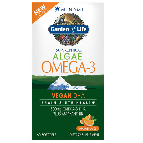 Minami Algae Omega-3 60 softgels by Garden of Life