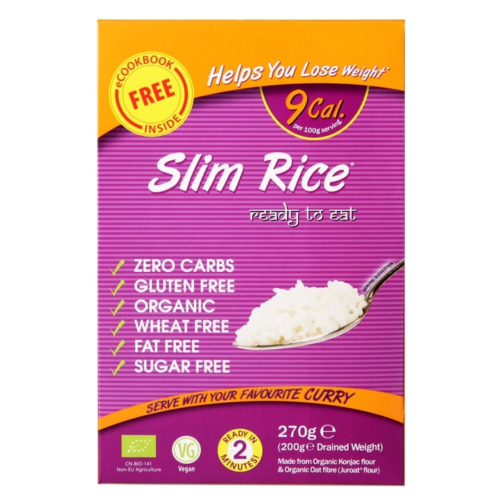 Eat Water Organic Slim Rice 270g