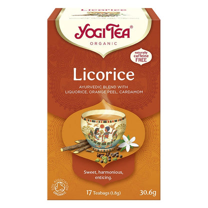 Yogi Tea Organic Liquorice 17 Tea Bags