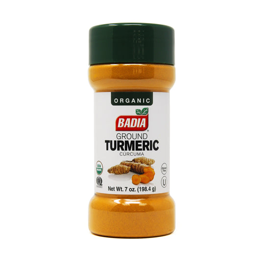 Badia organic Turmeric Ground, 7 Oz