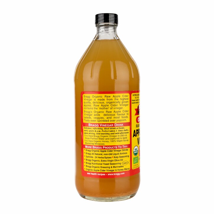 Bragg Organic Apple Cider Vinegar with The Mother 946ml (UK version)