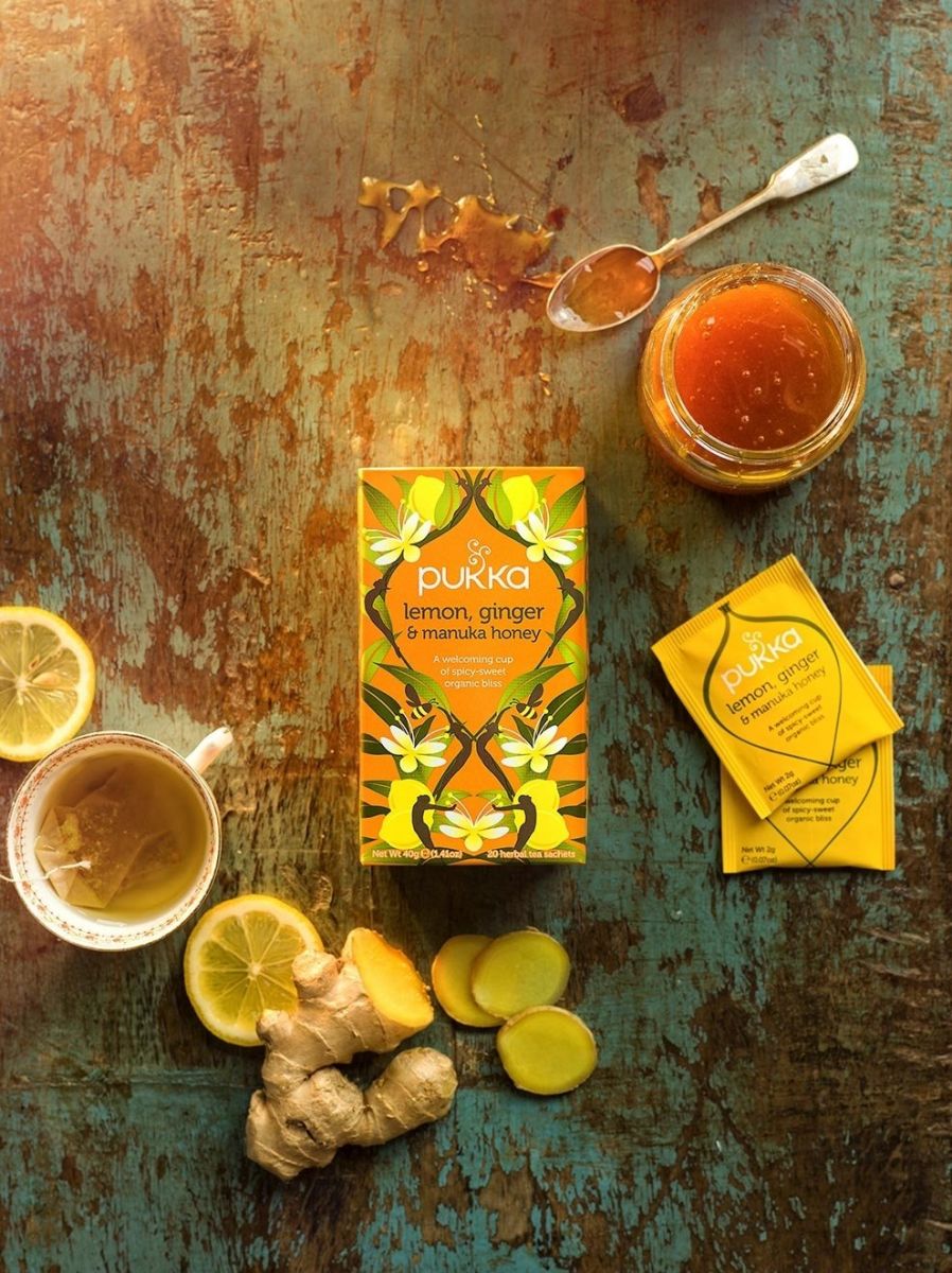 Pukka Lemon Ginger & Manuka Honey 20 Bags