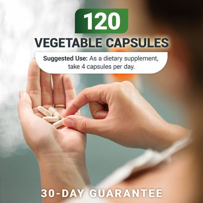 Glucosamine Chondroitin Advanced Joint Support with MSM – 120 Vegetable Capsules