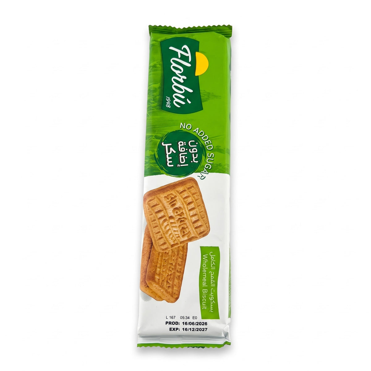 Florbu no sugar added biscuit -150g