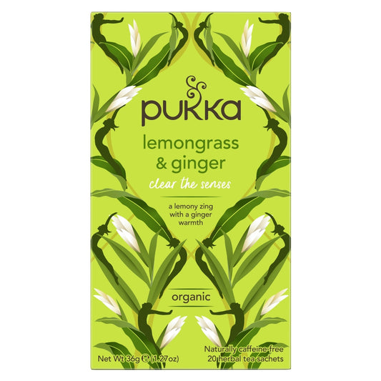Pukka 20 Lemongrass & Ginger 36G