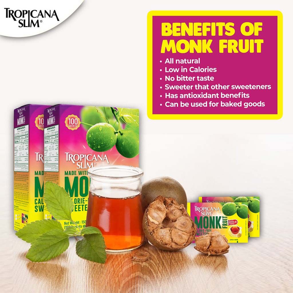 Tropicana Slim Monk Fruit Calorie Free 75g