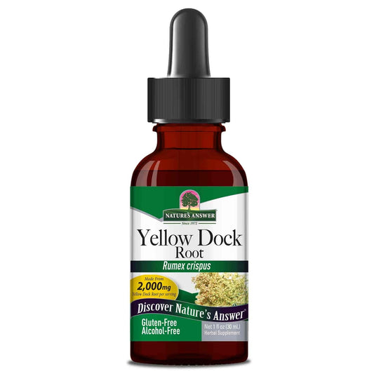 NATURE'S ANSWER Yellow Dock Root - Curly Sorrel (30 ml)