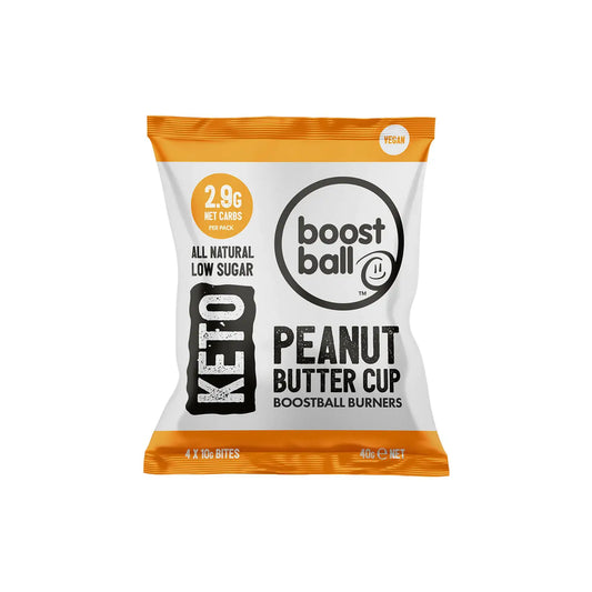 Boostball Peanut Butter Cup Keto Burner Bites 40g