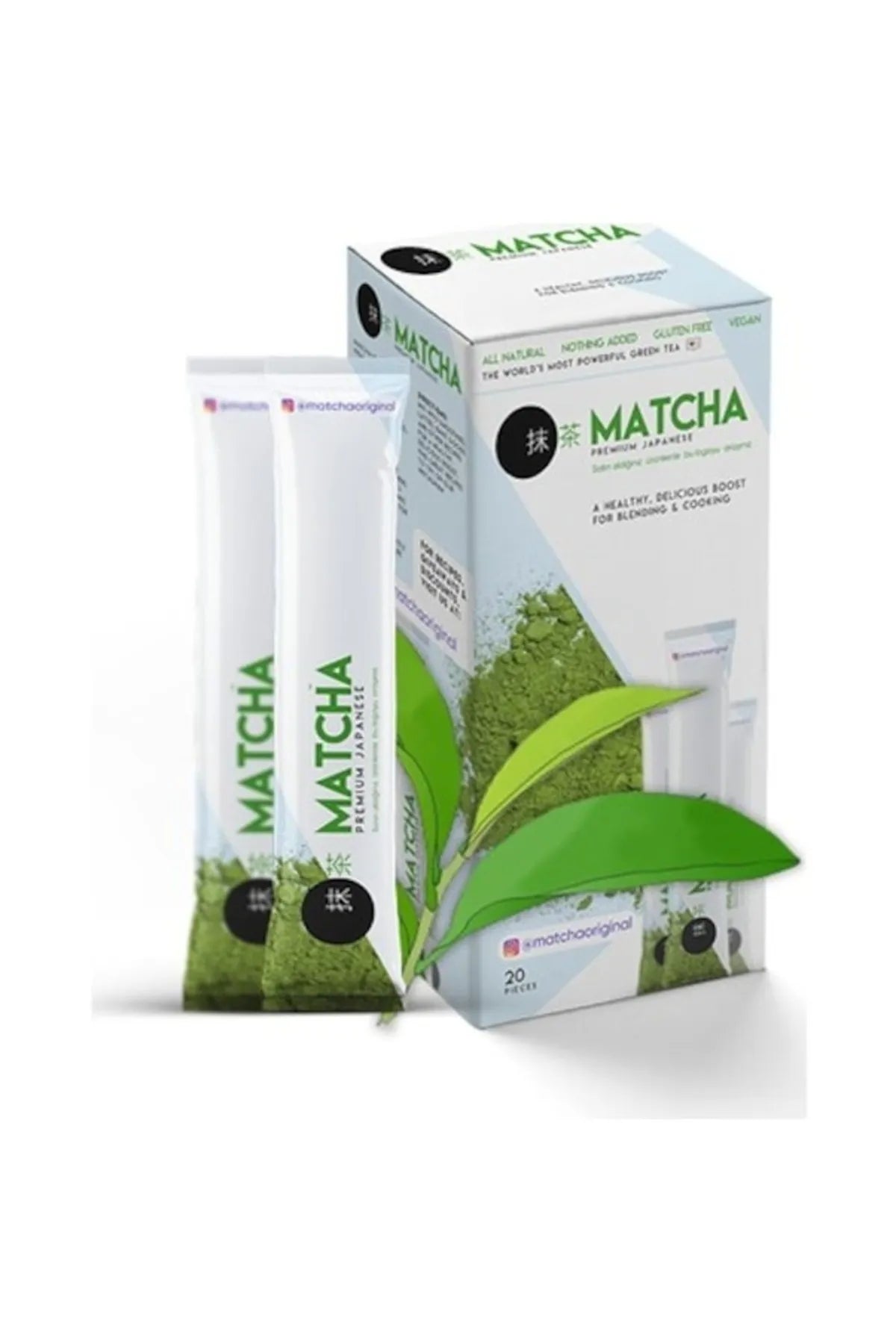 Matcha orginal Detox Toz 20'li