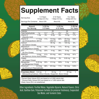Liquid Nighttime Multimineral (Pineapple)