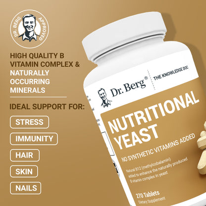 Nutritional Yeast – 270 Tablets