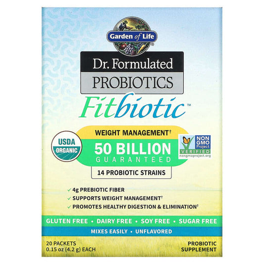 Garden of Life Dr. Formulated Probiotics Fitbiotic