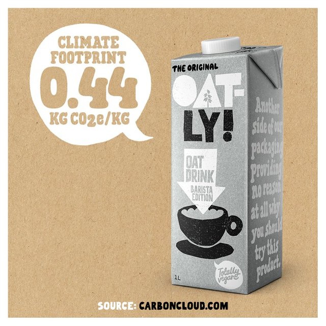 Oatly Oat Drink Barista Edition Long Life 1L