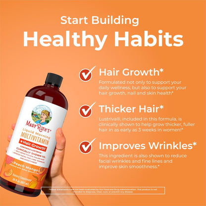 Mary Ruth’s Organics Liquid Multivitamin + Hair Growth