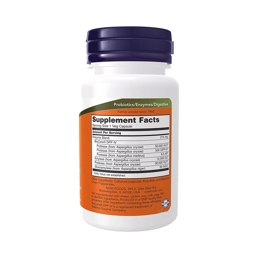 NOW Foods Gluten Digest  - 60 vcaps