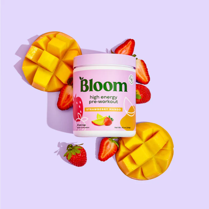 Bloom Pre-Workout 186g Strawberry Mango