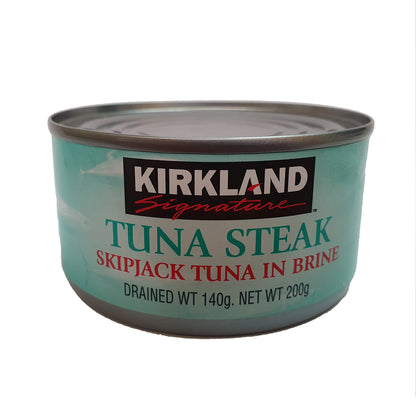 Kirkland Signature Skipjack Tuna Steak in Brine, 12 x 200g