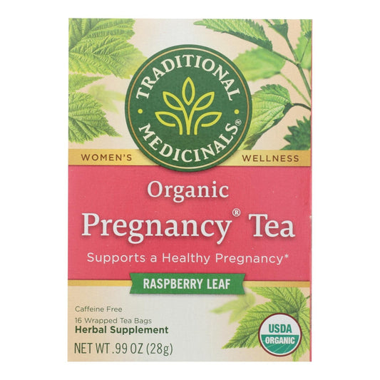 Traditional Medicinals Organic Pregnancy Herbal Tea  - 6x16 Tea Bags