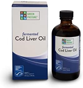 Green Pasture - Fermented Cod Liver Oil Liquid - 6 fl. oz. - Orange