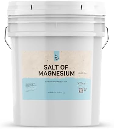 Pure Original Ingredients Epsom Salt Pure Magnesium Sulfate, Food Grade, Soaking Solution (1 Pound)