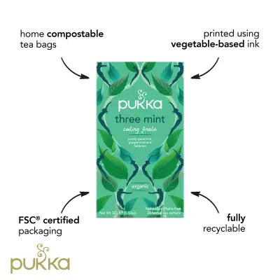 pukka Three Mint 20 Tea Bags