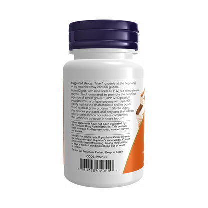 NOW Foods Gluten Digest  - 60 vcaps