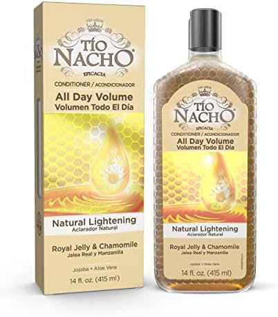 Tio Nacho Natural Lightening and Volumizing Shampoo with Royal Jelly and Chamomile, 14 Ounces