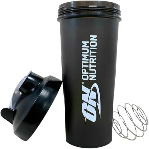 Optimum Nutrition ON 100% Gold Standard Blender Shaker Water Bottle 600ml - 800ml for Whey Protein Creatine BCAA Serious Mass Weight Gainer Amino Energy Drink