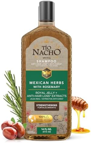Tio Nacho Natural Lightening and Volumizing Shampoo with Royal Jelly and Chamomile, 14 Ounces