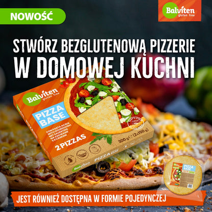 Pizza bottoms 2x150 g. Gluten-free product