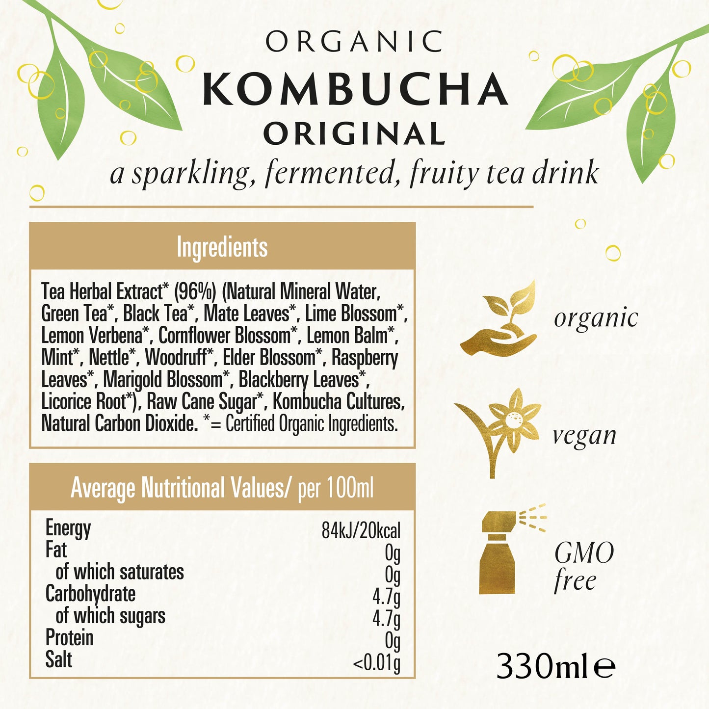 KOMBUCHA - ORIGINAL