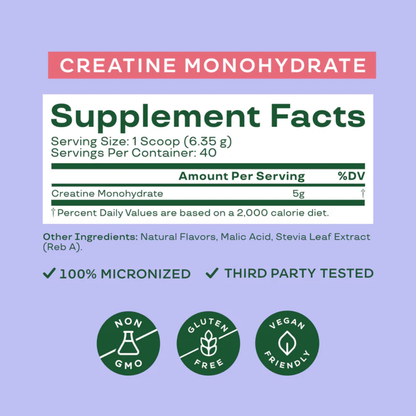 Bloom Creatine 203g Raspberry Lemon